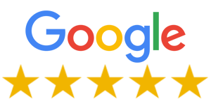 % Stars on Google